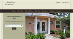 Desktop Screenshot of lavistaoaks.com